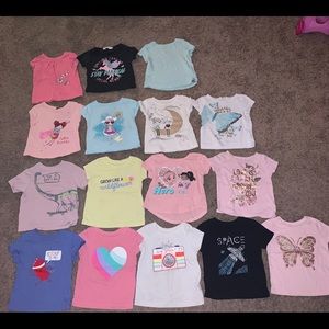Lot of 2t short sleeve tshirts